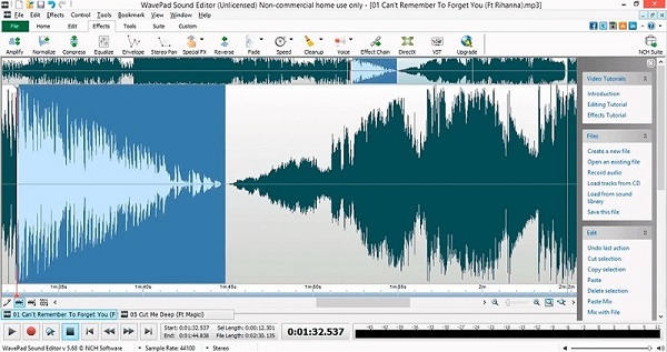 WavePad Sound Editor 19.50 Crack With Registration Code Latest